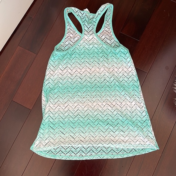 Blue/green and white pool coverup! Great for the summer, from the brand George. - Picture 2 of 3